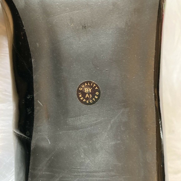 Olsenboye Heels Sz 9 Pumps Shiny Black Career Shoes Business Work Patent Womens - Picture 7 of 8